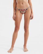 String Bikini Bottom in Groovy Dot Giallo for Women | La DoubleJ