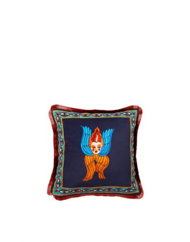 Velvet Cushion (48X48) in Angel - Homeware | La DoubleJ