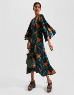 Sorella Dress in Melograno Nero for Women | La DoubleJ