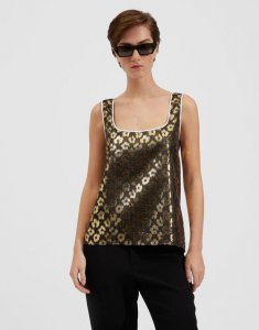 Twirl Top in Leopard Chine' for Women | La DoubleJ