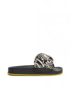 Treccia Slides in Fauve for Women | La DoubleJ