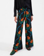 Palazzo Pants in Melograno Nero for Women | La DoubleJ