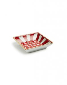 Trinket Tray (15X15) in Cherries Avorio - Homeware | La DoubleJ