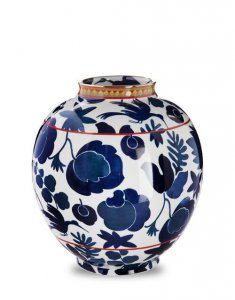 Big Bubble Vase in Wildbird Blu - Homeware | La DoubleJ