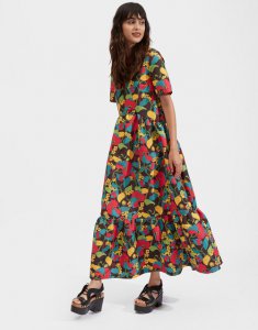 Belle Dress in Vines for Women | La DoubleJ