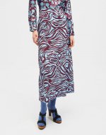 A-Long Skirt in Zebra for Women | La DoubleJ