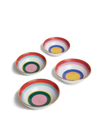 Gelato Cup Set of 4 in Rainbow Mix - Homeware | La DoubleJ