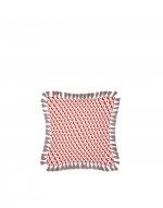 Cushion With Fringes (50X50) in Cubi Rosso - Homeware | La DoubleJ