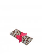 Large Napkins Set Of 2 (45X45) in Lady Leopard Acqua - Homeware | La DoubleJ