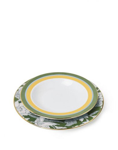 Soup And Dinner Set Of 2 in Roman Holiday Avorio - Homeware | La DoubleJ