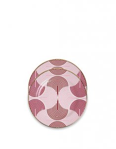 Dessert Plate Set of 2 in Slinky Rosso - Homeware | La DoubleJ