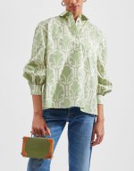 Poet Shirt in Grove for Women | La DoubleJ