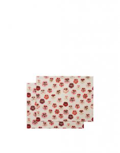 Placemat Set of 2 in Micro Pansy - Homeware | La DoubleJ