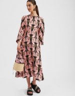 Sorella Dress in Ali Rosa for Women | La DoubleJ