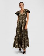 Keira Dress in Leopard Chine' for Women | La DoubleJ