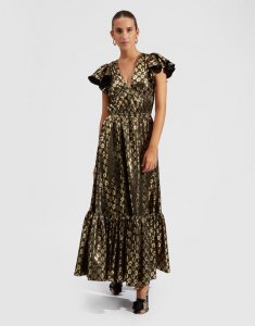 Keira Dress in Leopard Chine' for Women | La DoubleJ