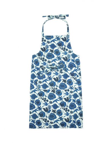 Apron in Wildbird Blu - Homeware | La DoubleJ