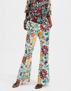 Saturday Night Pants in Selva Bianco for Women | La DoubleJ