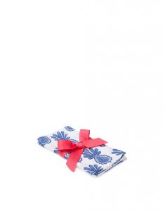 Large Napkins Set Of 2 (45X45) in Pineapple Blu - Homeware | La DoubleJ