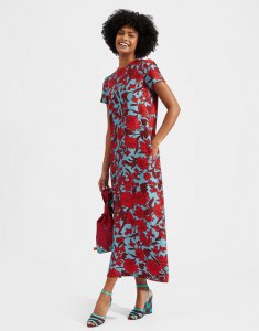 Swing Dress in Lilium Turchese for Women | La DoubleJ