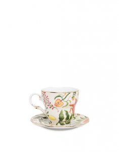 Big Mama Cup & Saucer in Eden - Homeware | La DoubleJ