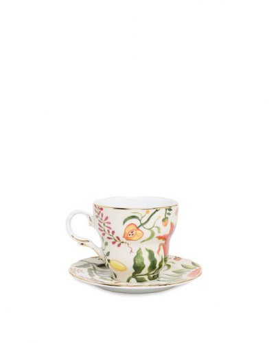 Big Mama Cup & Saucer in Eden - Homeware | La DoubleJ