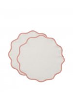 Cloud Placemat Set of 2 in Pink - Homeware | La DoubleJ