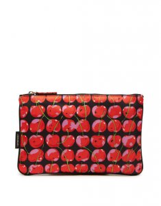 Pochette in Black Cherries for Women | La DoubleJ