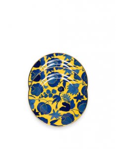 Dessert Plate Set of 2 in Wildbird Giallo/Blu - Homeware | La DoubleJ