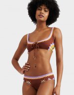 Sunset Bikini Top (Placee) in Sunset Moro Placee for Women | La DoubleJ