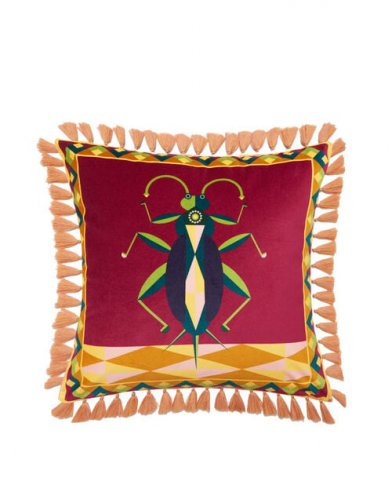 Spirit Animal Cushion in Cricket - Homeware | La DoubleJ