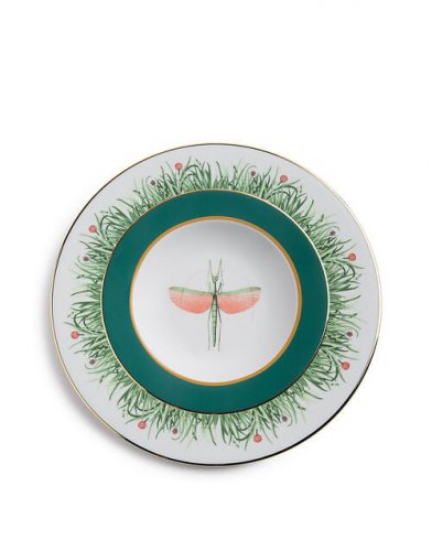 Soup & Dinner Plate Set in Libellula - Homeware | La DoubleJ