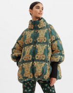 Reversible St. Moritz Jacket in Tiger Tiles for Women | La DoubleJ