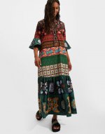 Artemis Dress (Placee) in Patchwork Placee for Women | La DoubleJ