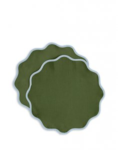 Cloud Placemat Set of 2 in Ranbow Bosco - Homeware | La DoubleJ