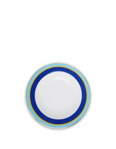 Soup & Dinner Plate Set in Rainbow Blu - Homeware | La DoubleJ