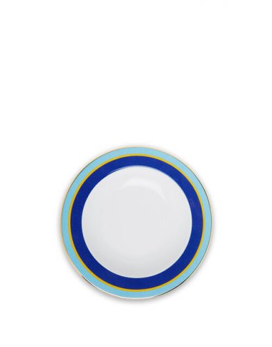 Soup & Dinner Plate Set in Rainbow Blu - Homeware | La DoubleJ