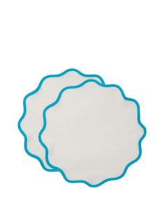 Cloud Placemat Set of 2 in Light Blue - Homeware | La DoubleJ