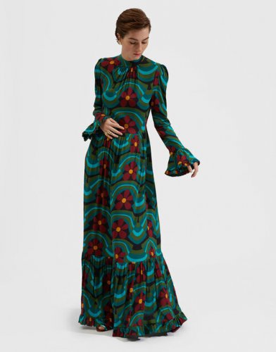 Visconti Dress in Ashbury for Women | La DoubleJ