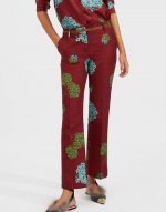 24/7 Pants in Ortensia Bordeaux for Women | La DoubleJ