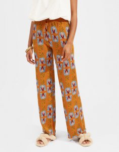 Jacquard Pants in Amphora Jacquard for Women | La DoubleJ