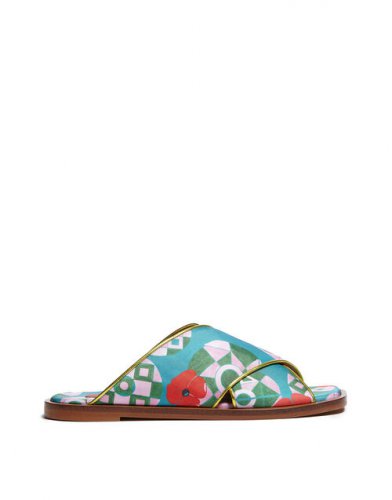 Criss-Cross Sandals in Nectar for Women | La DoubleJ