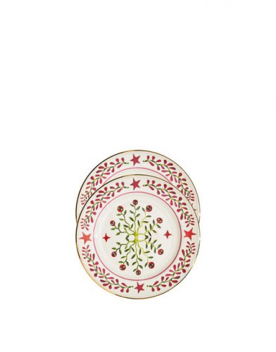 Dessert Plates Set of 2 in Eye Vines - Homeware | La DoubleJ