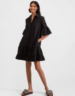 Choux Dress in Solid Black for Women | La DoubleJ