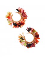 Hoop Earrings in Multicolor Lucido for Women | La DoubleJ