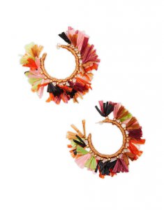 Hoop Earrings in Multicolor Lucido for Women | La DoubleJ