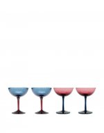 Champagne Coupe Set of 4 in Mixed for Women | La DoubleJ