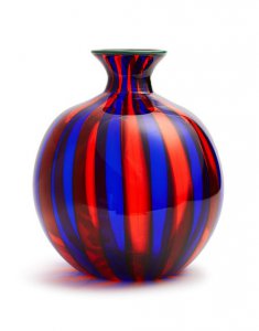 Ciccio Vase (Smooth) in Blu/Rosso - Homeware | La DoubleJ