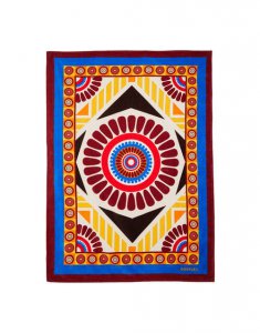 Beach Towels (95X150) in Solar Placee for Women | La DoubleJ