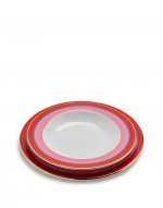 Soup & Dinner Plate Set in Rainbow Rosa - Homeware | La DoubleJ